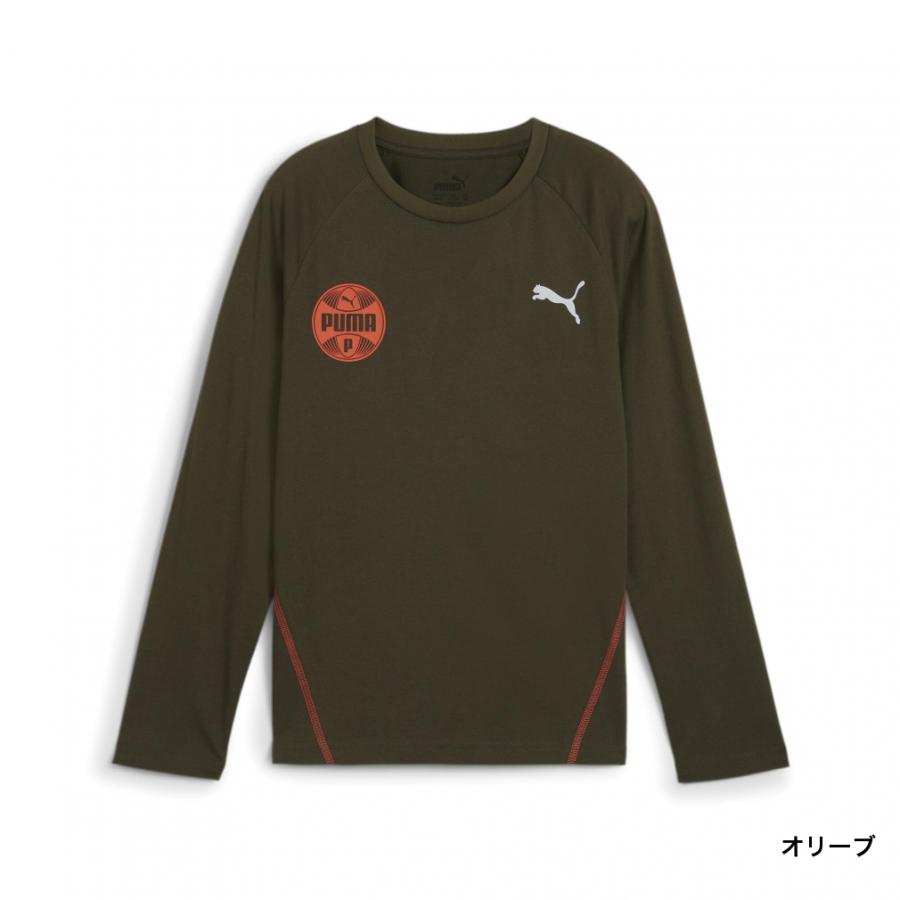 PUMA（プーマ） ジュニア キッズ 子供 長袖 Tシャツ ACTIVE SPORTS