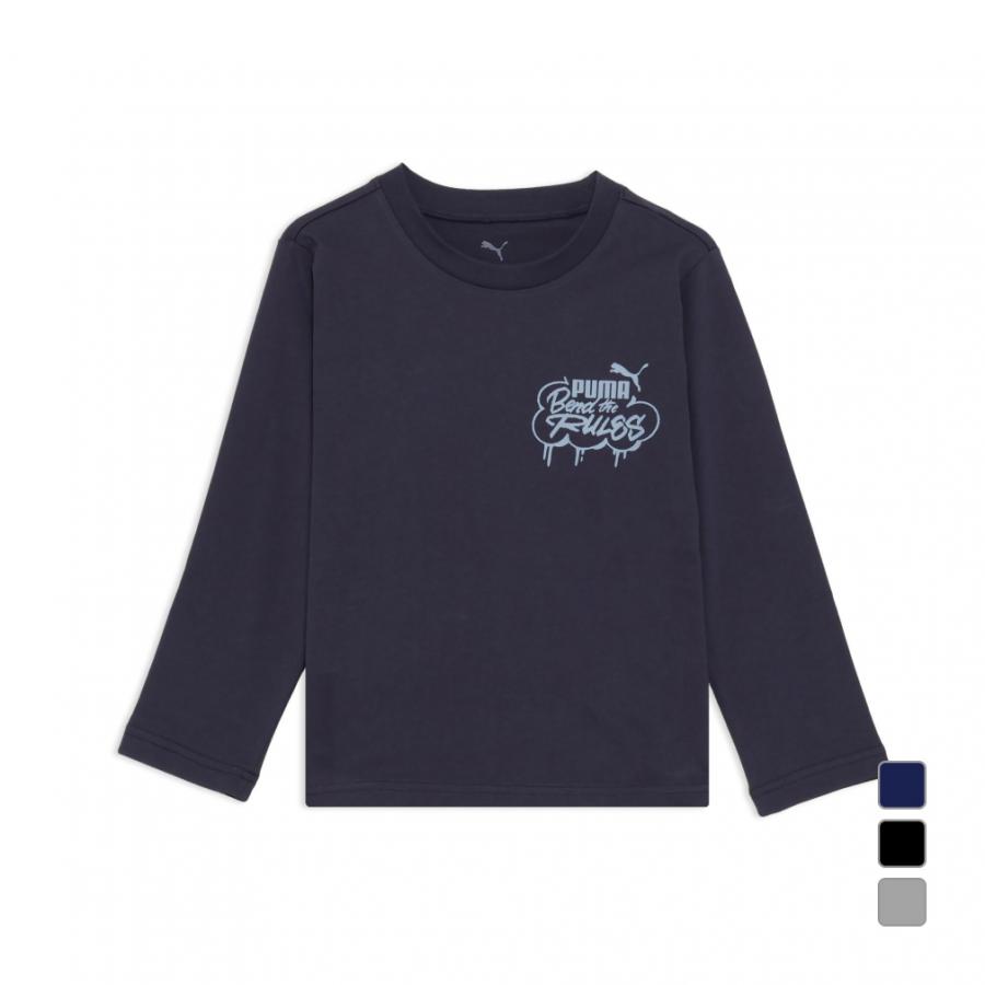 PUMA（プーマ） ジュニア キッズ 子供 長袖 Tシャツ MID90S LS Tシャツ