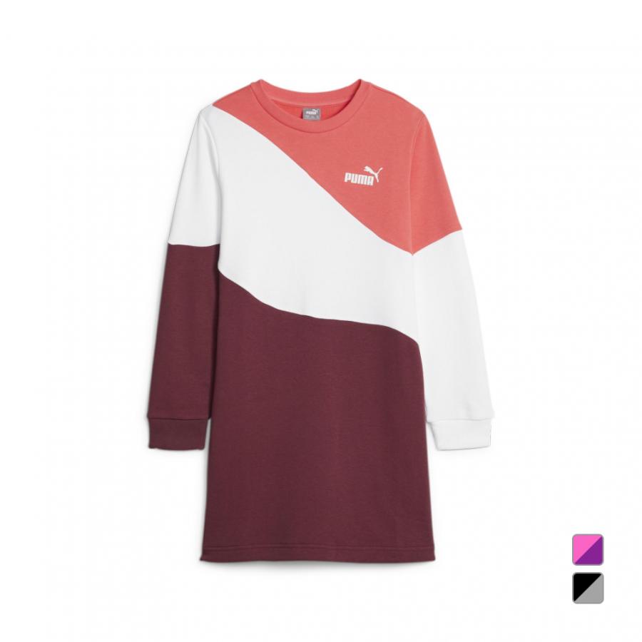 プーマ ジュニア キッズ 子供 スウェット トレーナー PUMA POWER キャット ドレス TR 678566 スポーツウェア PUMA