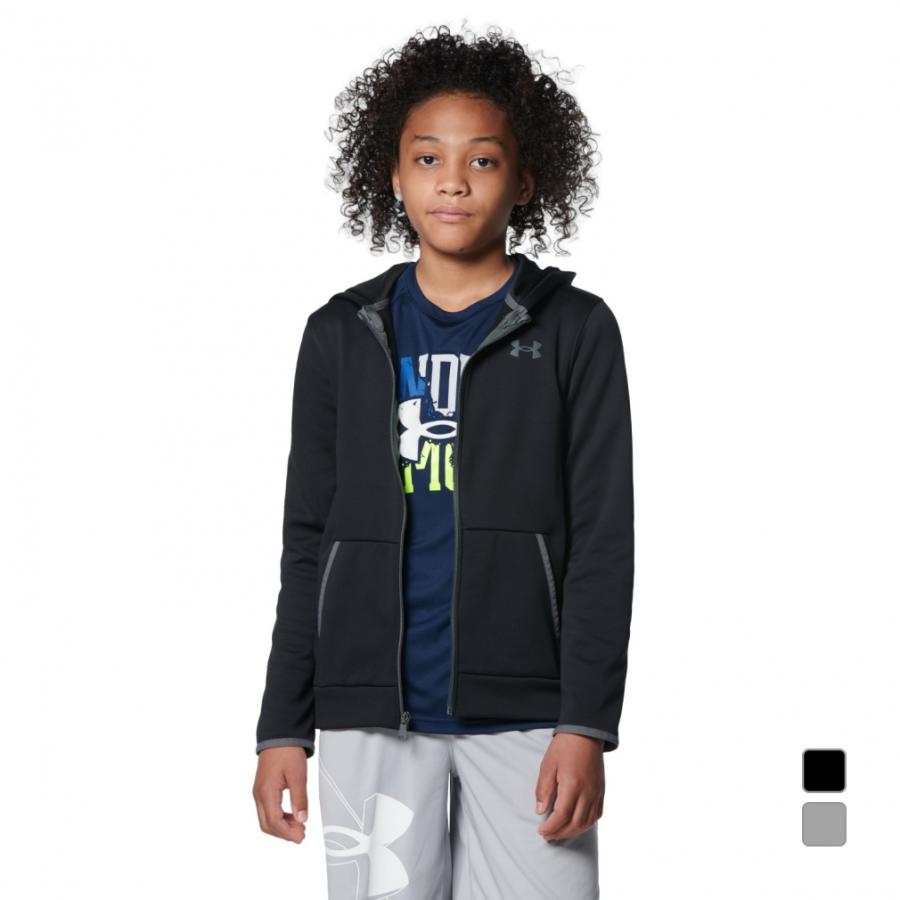 アンダーアーマー ジュニア キッズ 子供 スウェットフルジップ UA ARMOUR FLEECE FULL ZIP 1357605 スポーツウェア パーカー UNDER ARMOUR｜alpen-group