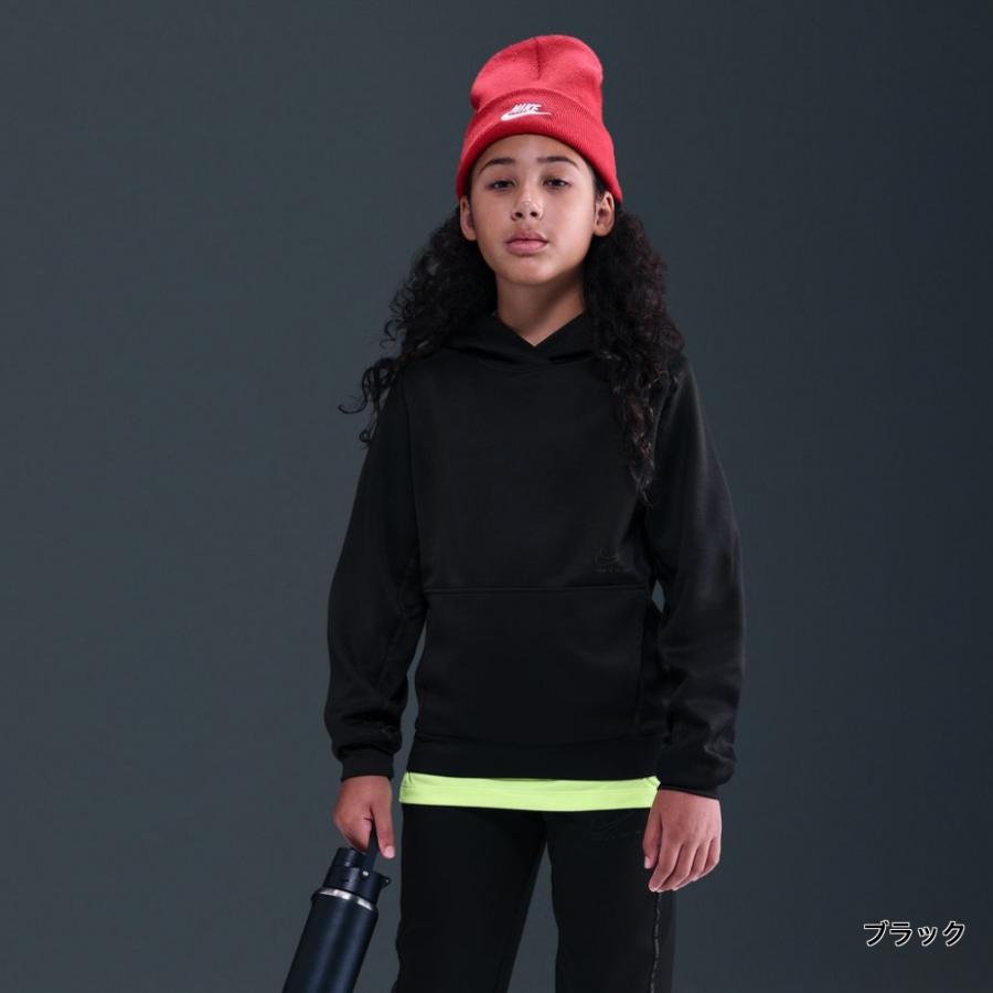NikeパーカーキッズL ブラック NIKE（ナイキ） ジュニア キッズ 子供 スウェット パーカー YTH DF