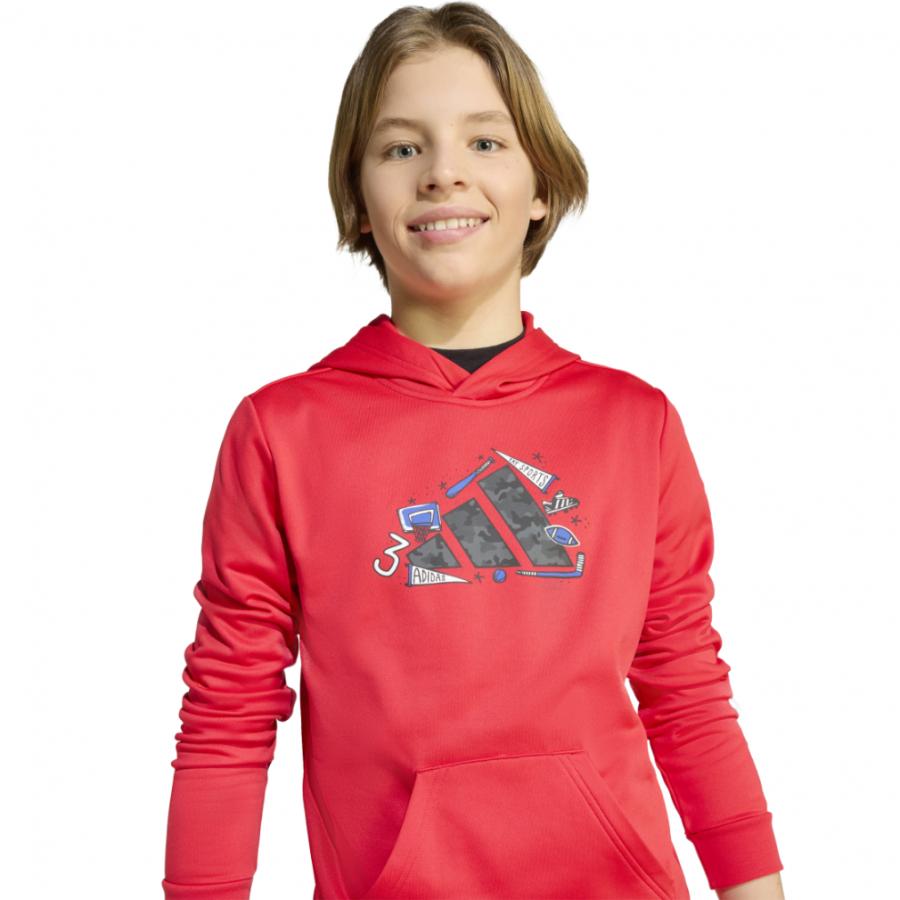 adidas（アディダス） ジュニア キッズ 子供 スウェット パーカー 