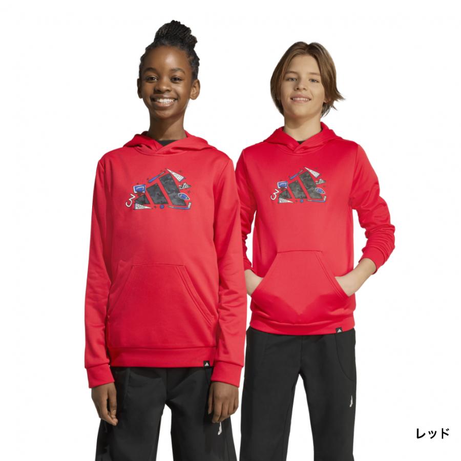 adidas（アディダス） ジュニア キッズ 子供 スウェット パーカー