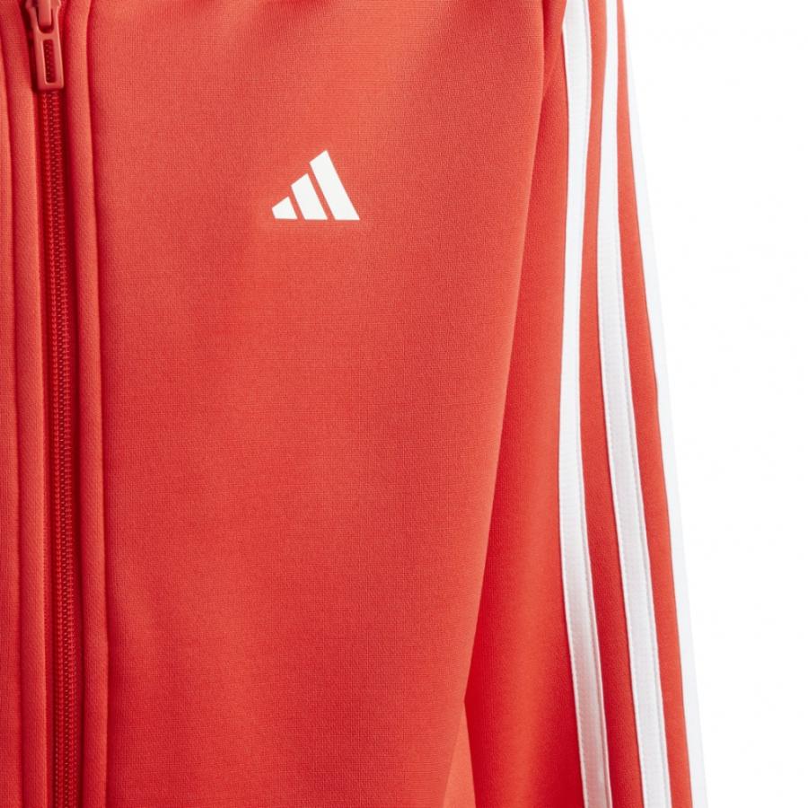 adidas（アディダス） ジュニア キッズ 子供 スウェット AEROREADY スリーストライプス レギュラーフィット フルジップパーカー ...