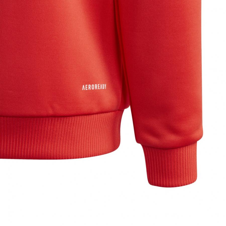 adidas（アディダス） ジュニア キッズ 子供 スウェット AEROREADY スリーストライプス レギュラーフィット フルジップパーカー ...