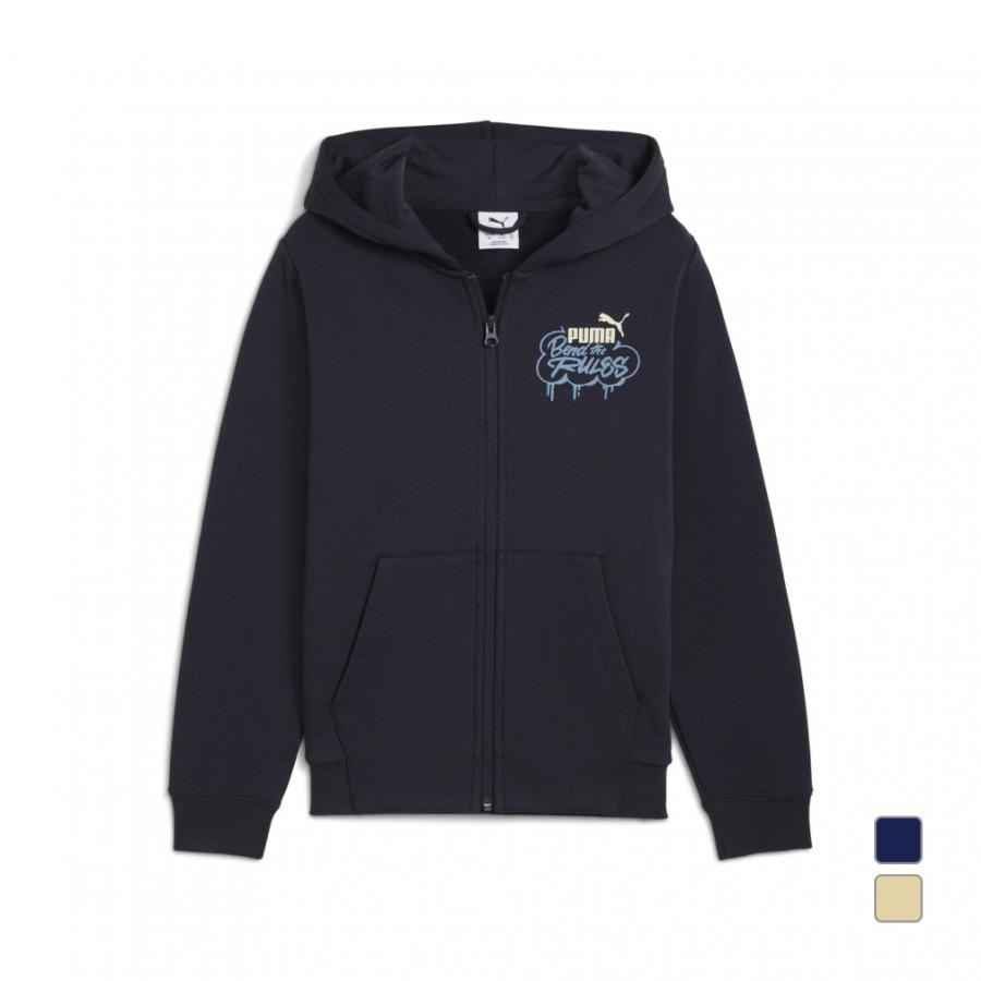 PUMA（プーマ） ジュニア キッズ 子供 スウェット パーカー MID90S FZ