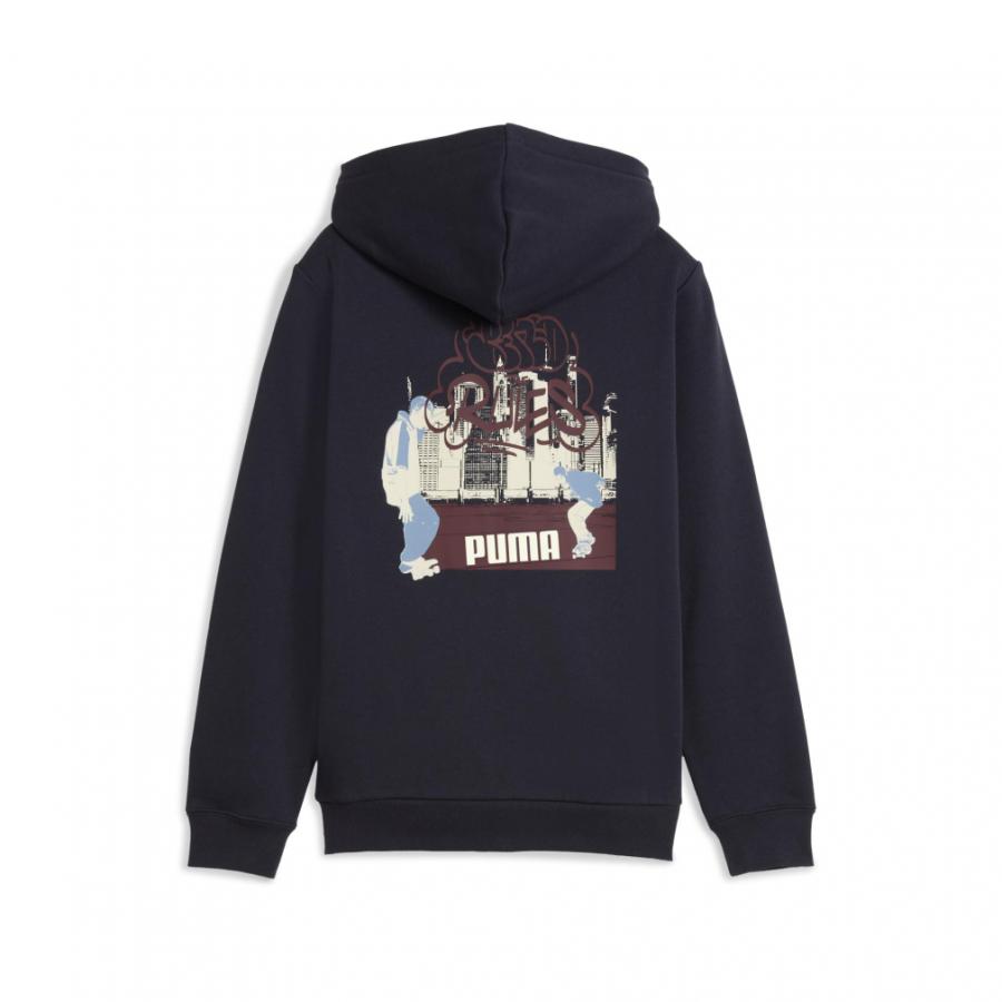 PUMA（プーマ） ジュニア キッズ 子供 スウェット パーカー MID90S FZ