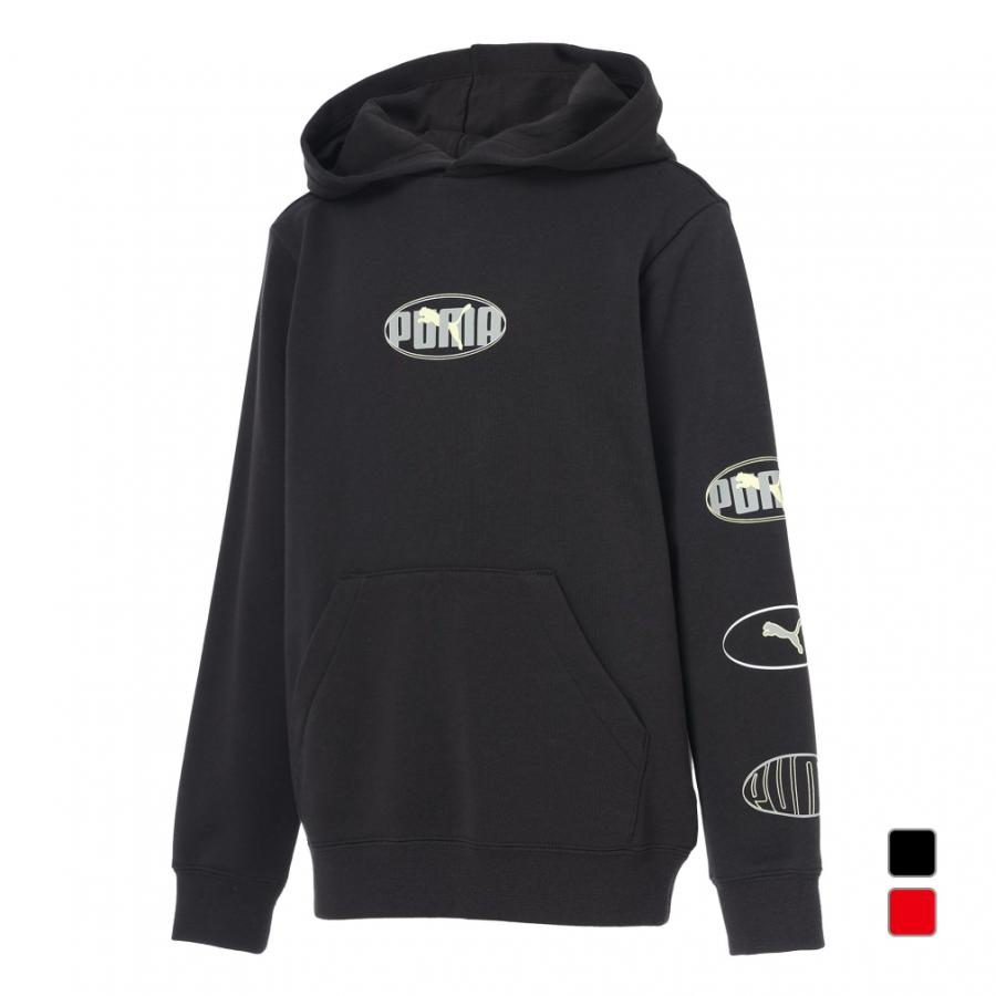 PUMA（プーマ） ジュニア キッズ 子供 スウェット パーカー ESS LOGO