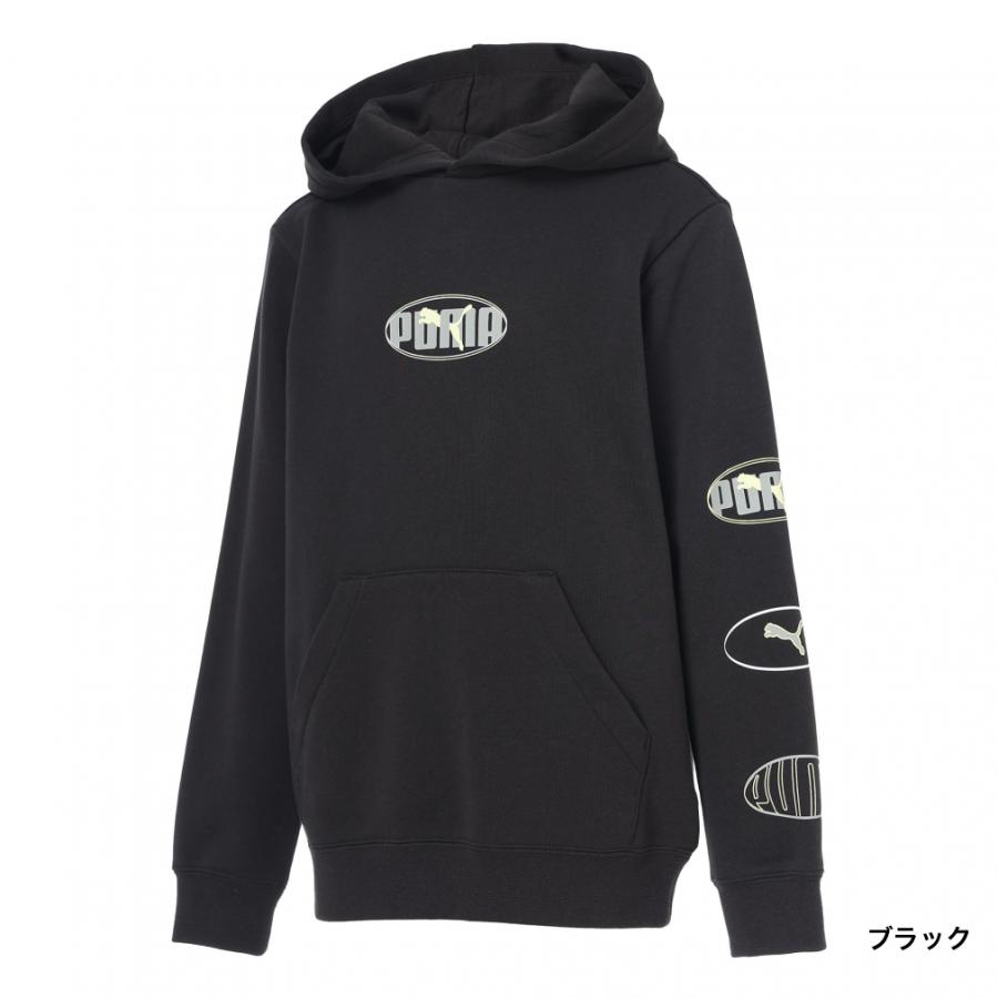PUMA（プーマ） ジュニア キッズ 子供 スウェット パーカー ESS LOGO