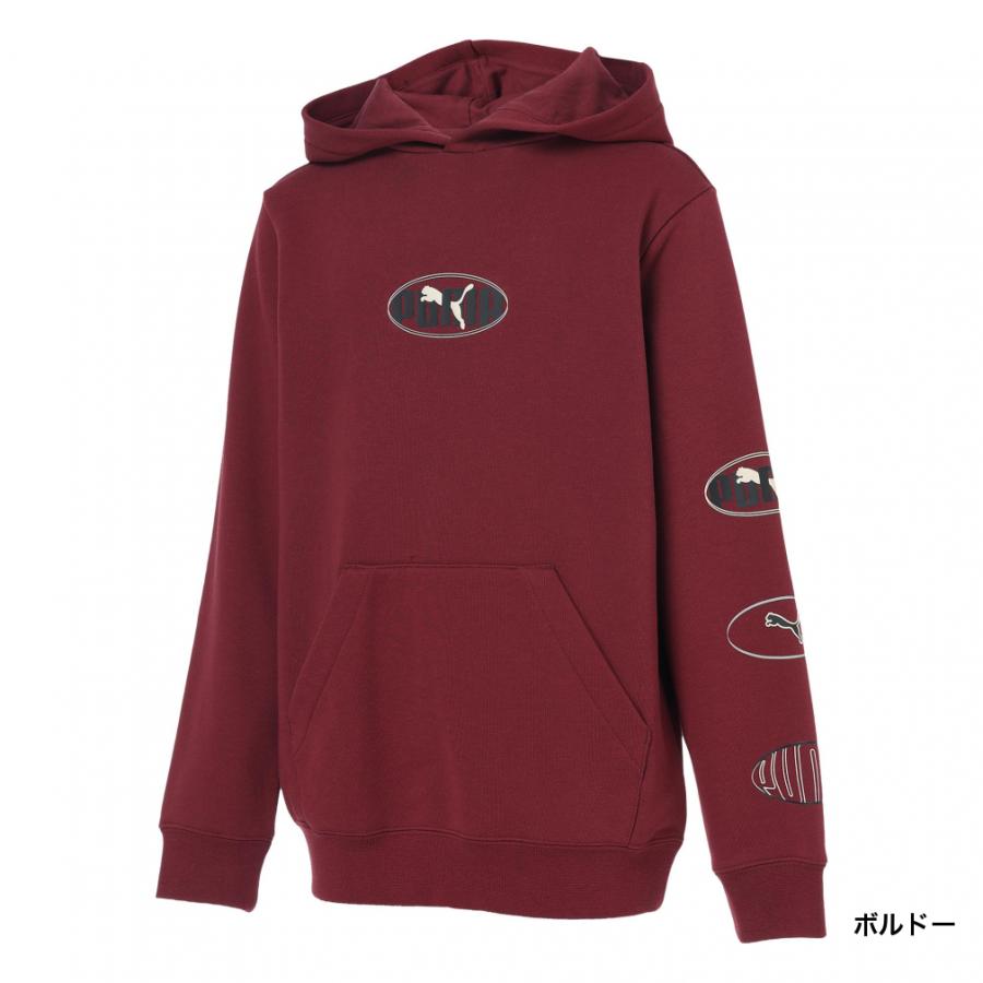 PUMA（プーマ） ジュニア キッズ 子供 スウェット パーカー ESS LOGO