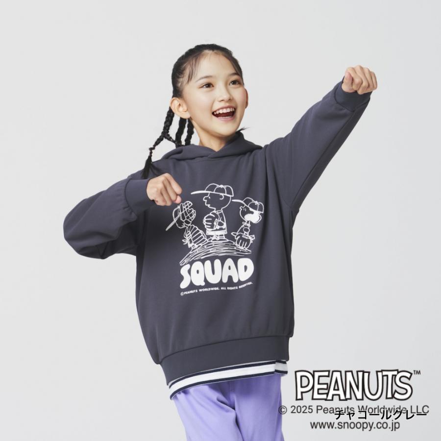PEANUTS ピーナッツ スヌーピー ジュニア キッズ 子供 スウェット