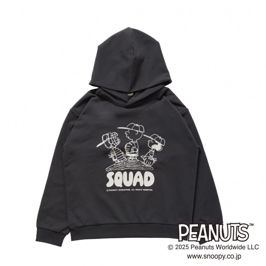 ACLENT×PEANUTS ピーナッツコラボパーカー PEANUTS ピーナッツ スヌーピー ジュニア キッズ 子供 スウェット