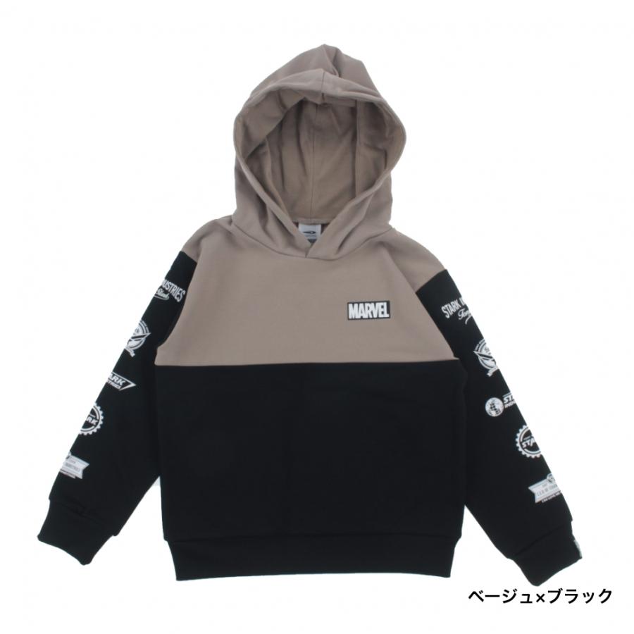 MARVEL（マーベル） ジュニア キッズ 子供 スウェット パーカー 裏毛