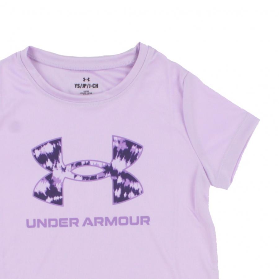 アンダーアーマー ジュニア キッズ 子供 半袖 機能 Tシャツ UAテック プリント ビッグロゴ ショートスリーブTシャツ 1377016 ...