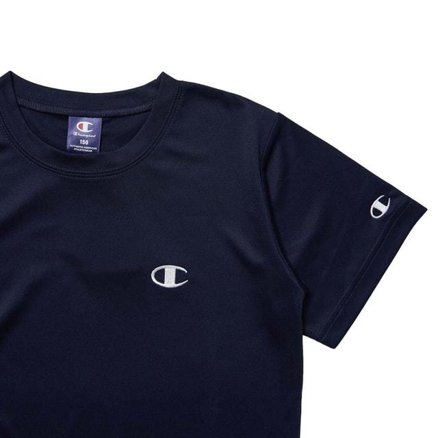 Champion（チャンピオン） ジュニア キッズ 子供 半袖 機能 Tシャツ