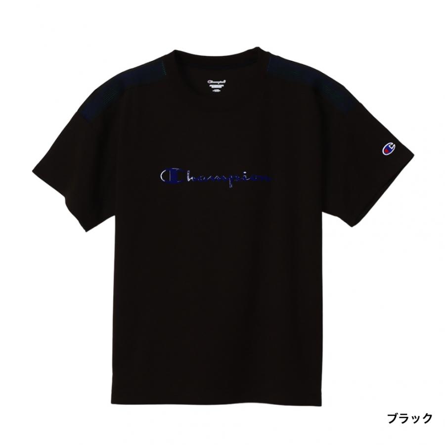 チャンピオン ジュニア キッズ 子供 半袖 機能 Tシャツ 半袖機能Tシャツ T-SHIRT CK-ZS301 スポーツウェア Champion｜alpen-group｜02