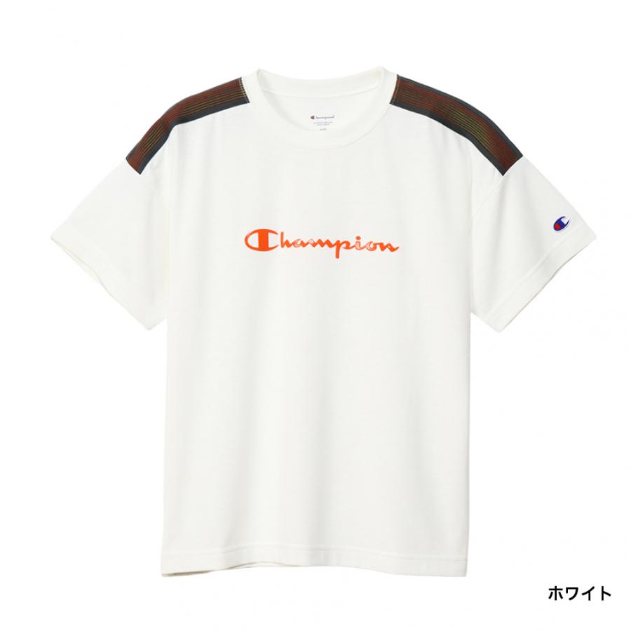 チャンピオン ジュニア キッズ 子供 半袖 機能 Tシャツ 半袖機能Tシャツ T-SHIRT CK-ZS301 スポーツウェア Champion｜alpen-group｜03