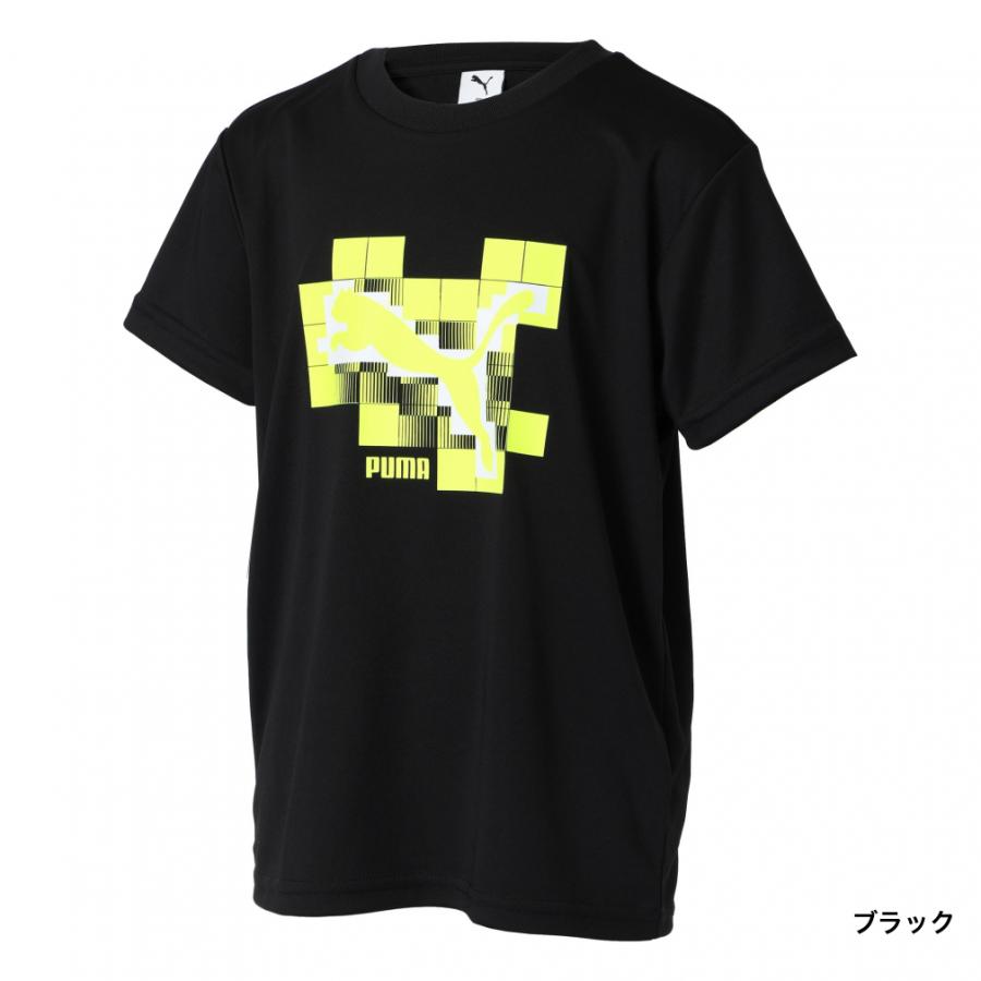PUMA（プーマ） ジュニア キッズ 子供 半袖 機能 Tシャツ KIDS SS ポリ