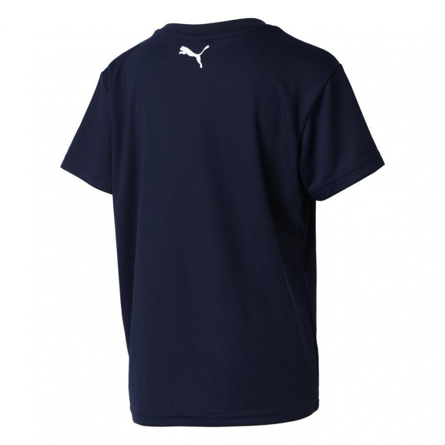PUMA（プーマ） ジュニア キッズ 子供 半袖 機能 Tシャツ KIDS SS ポリ
