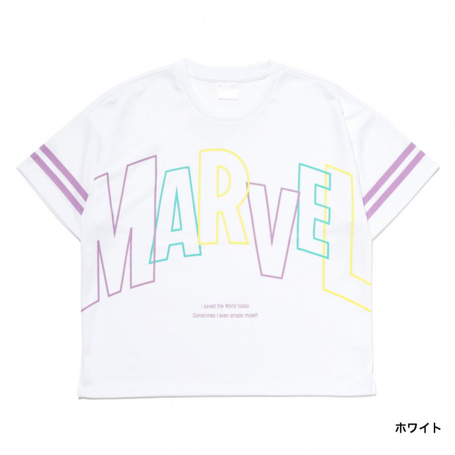 MARVEL（マーベル） ジュニア キッズ 子供 半袖 機能 Tシャツ 接触冷感