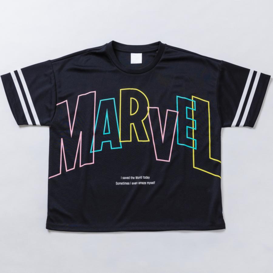 MARVEL（マーベル） ジュニア キッズ 子供 半袖 機能 Tシャツ 接触冷感
