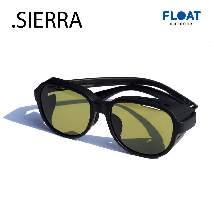 アウトドア 偏光サングラス FLOAT OUTDOOR フロート SIERRA MATBLACK