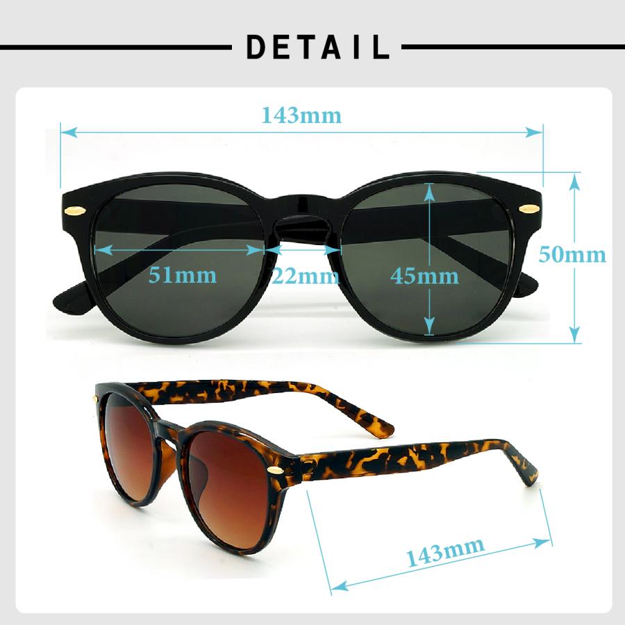 鯖江企画】GLADELI G50-25 全5色 おしゃれ サングラス 鯖江 ボストン