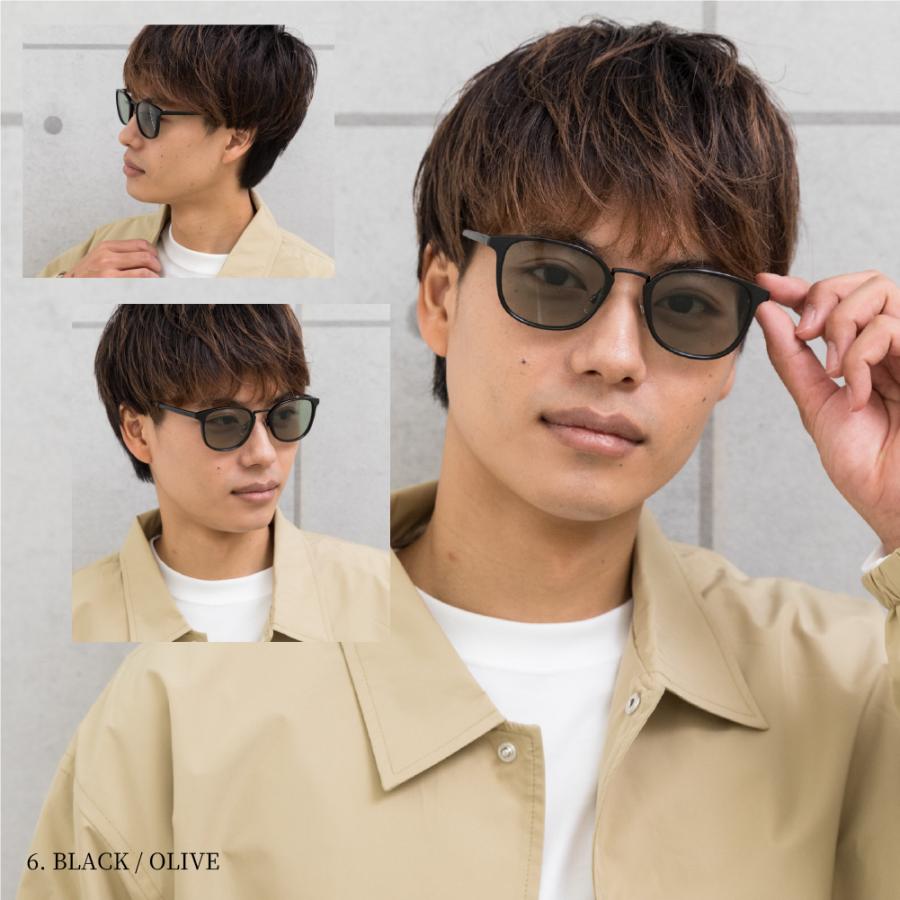 鯖江企画】GLADELI G50-44 全8色 おしゃれ サングラス 伊達メガネ