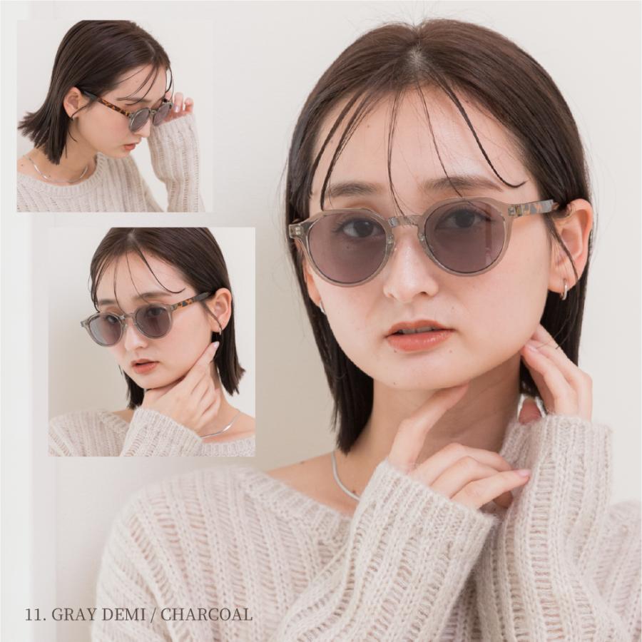 鯖江企画】GLADELI G50-48 全13色 サングラス 伊達メガネ レディース