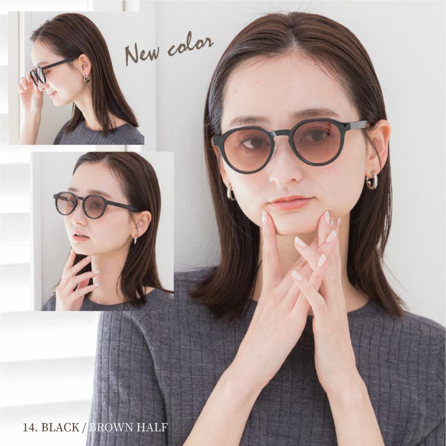 鯖江企画】GLADELI G50-48 全13色 サングラス 伊達メガネ レディース
