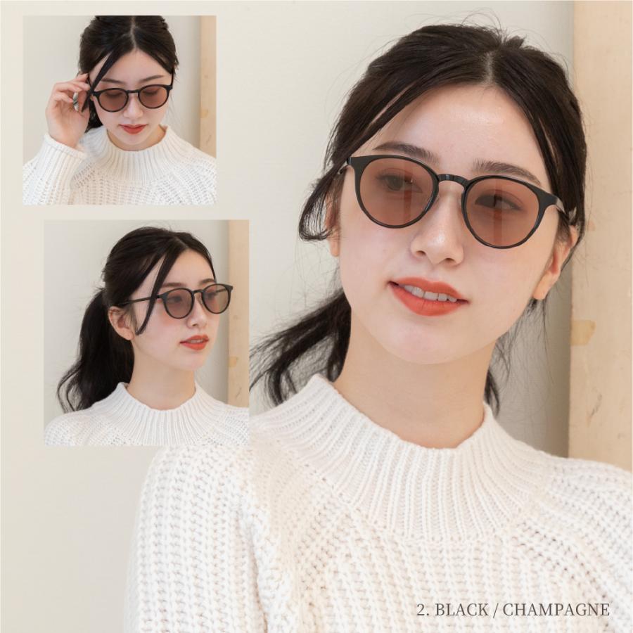 鯖江企画】GLADELI G50-52 全5色 おしゃれ サングラス 伊達メガネ UV99