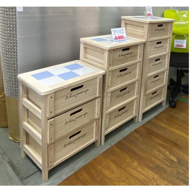 桐マルチストッカー　５段　完成品　(４)北海道内送料無料 | 不二貿易 | 03