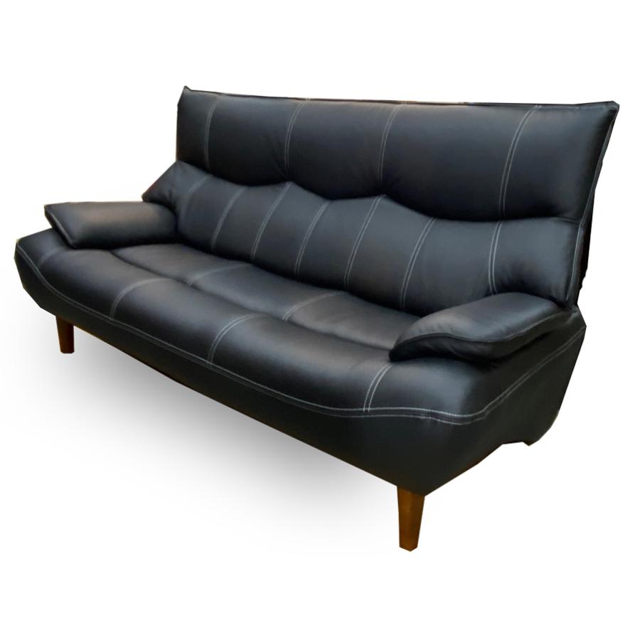 黒のレザー1人掛けソファ マリアン 家具 MARIAN 2P マリアン IV【EC限定】 ｜家具・インテリア通販の関家具【公式】