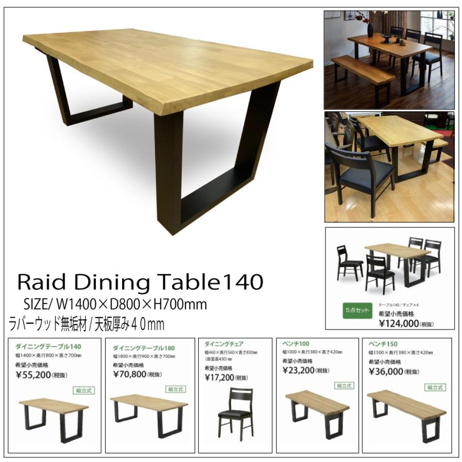ダイニングテーブル レイド 140テーブル １ 全国配送無料 Raid Tabl140 アルファインテリア Yahoo 店 通販 Yahoo ショッピング