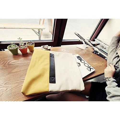【数量限定品】M.U.L.クラッチバッグ ファー×レザー　A4　異素材 Amazon | Whatna クラッチ・セカンドバッグ クラッチバッグ
