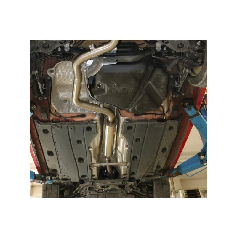 FOX フォックス オールステンレスマフラー（フロントマフラー）A3 (8V) スポーツバック(5ドア)/セダン FF 1.4TFSI/30TFSI用の画像