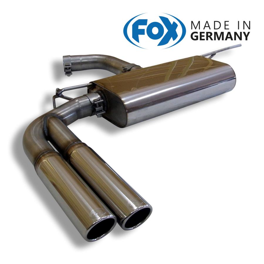 FOX フォックス オールステンレスマフラー（リアマフラー）A3 (8V