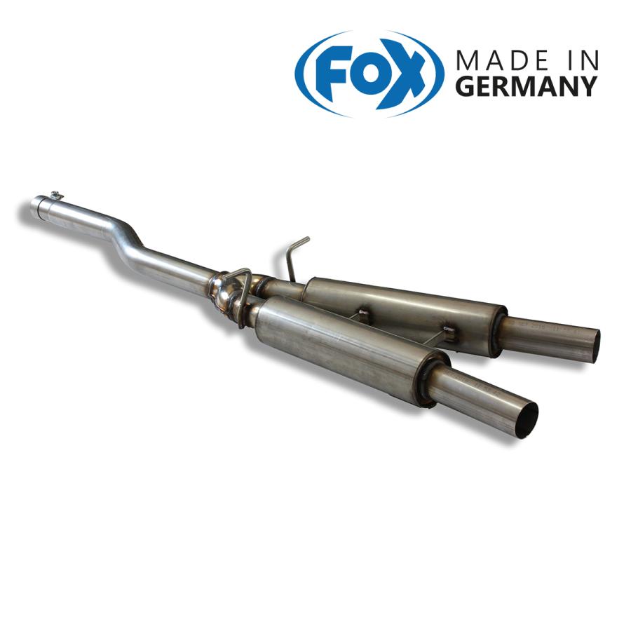 FOX フォックス オールステンレスマフラー（フロントマフラー） AUDI