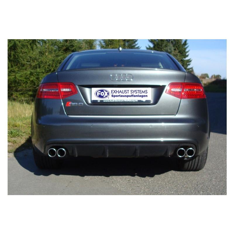 アウディ　c6 RS6 ストレートマフラー アウディ c6 RS6 ストレートマフラー