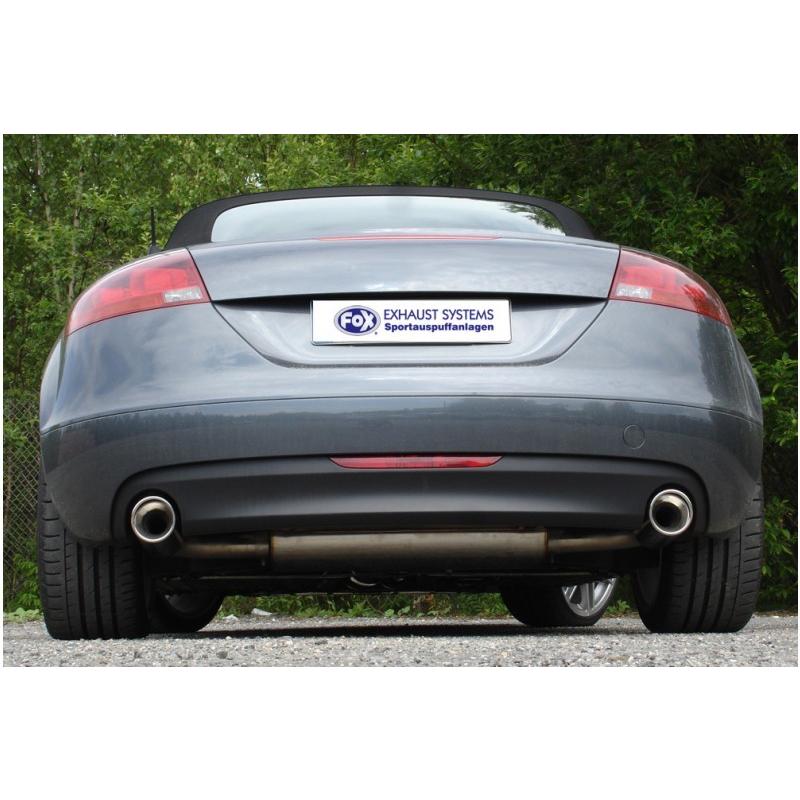 FOX フォックス オールステンレスマフラー（リアマフラー） AUDI TT