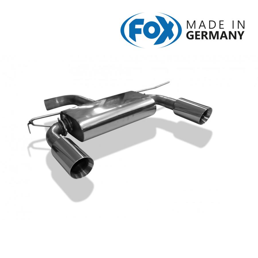 FOX フォックス オールステンレスマフラー（リアマフラー） AUDI TT(8S