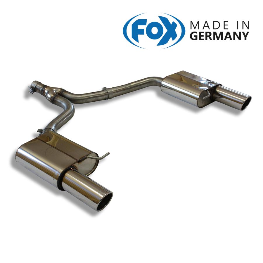 FOX フォックス オールステンレスマフラー(リアマフラー)AUDI FOX フォックス オールステンレスマフラー(リアマフラー)AUDI