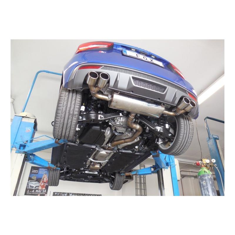 FOX フォックス オールステンレスマフラー（リアマフラー） AUDI S1(8X