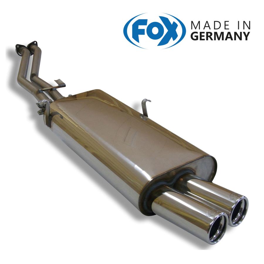 FOX フォックス オールステンレスマフラー（リアマフラー） BMW