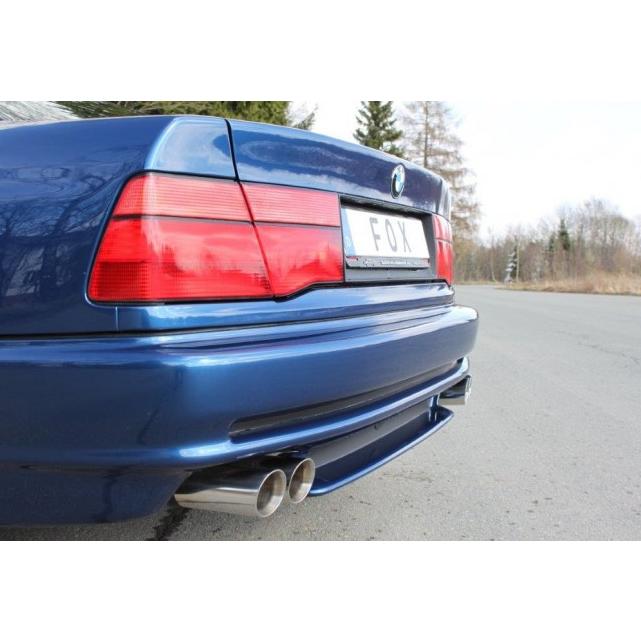 青い差毛が魅力！ＦＯＸマフラー（新品） FOX フォックス オールステンレスマフラー（リアマフラー