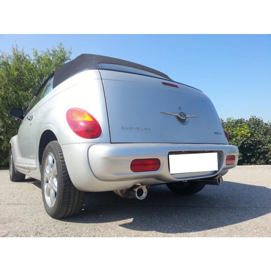 FOX フォックス オールステンレスマフラー（リアマフラー） CHRYSLER PT Cruiser / PTクルーザー 2.0/2.4用 100mm 左右 |  | 03