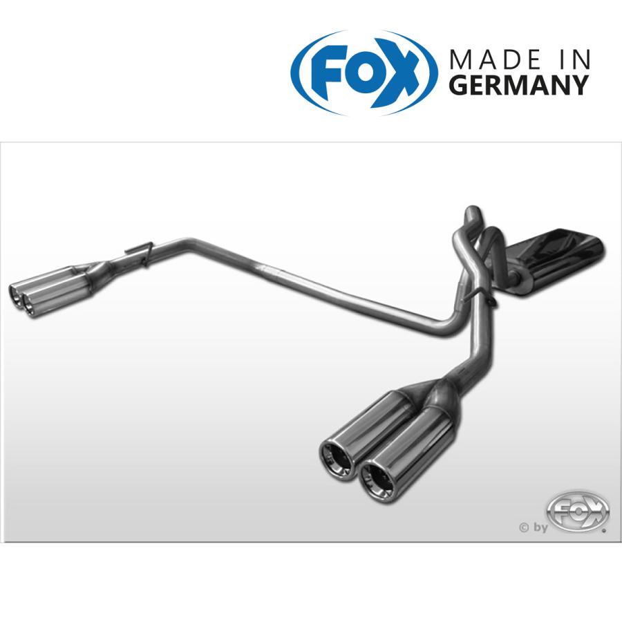 FOX フォックス オールステンレスマフラー(リアマフラー) JEEP FOX フォックス オールステンレスマフラー(リアマフラー) JEEP