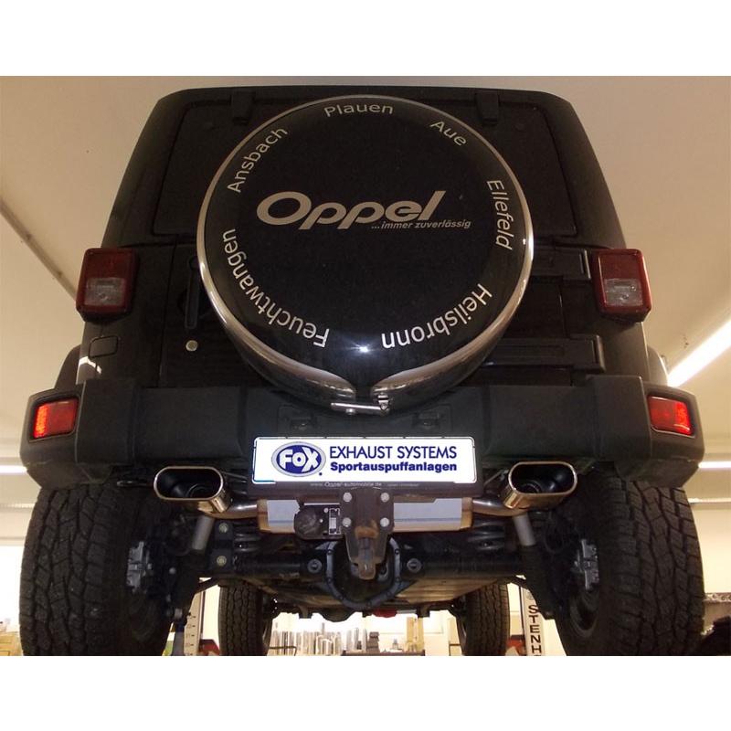 FOX フォックス オールステンレスマフラー(リアマフラー) JEEP FOX フォックス オールステンレスマフラー(リアマフラー) JEEP