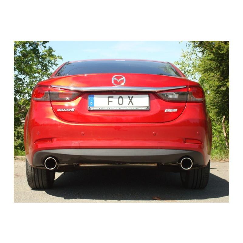 FOX フォックス オールステンレスマフラー（リアマフラー） MAZDA