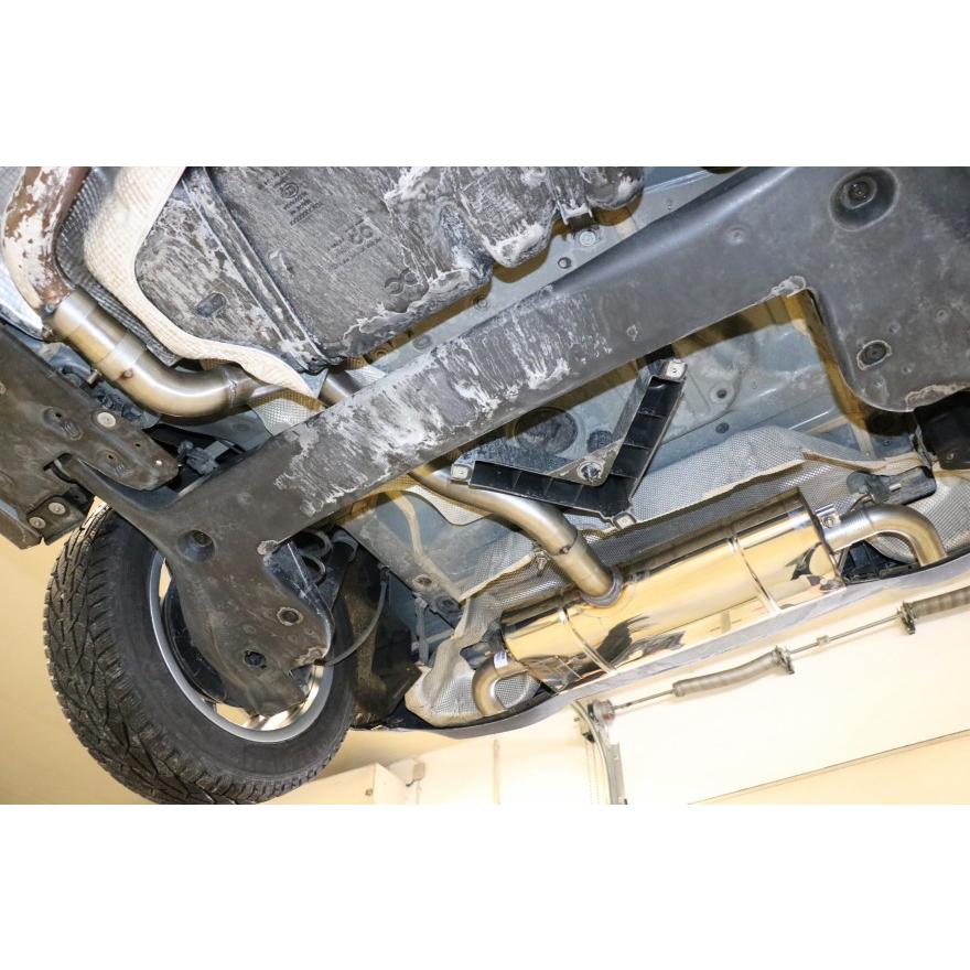 FOX フォックス オールステンレスマフラー（リアマフラー） MERCEDES BENZ W177 ハッチバック A180/V177 セダン A180用 テール下向きの画像